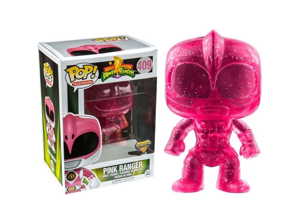 Power Rangers POP! vinyl figur af Pink Ranger (Morphing) på 9 cm