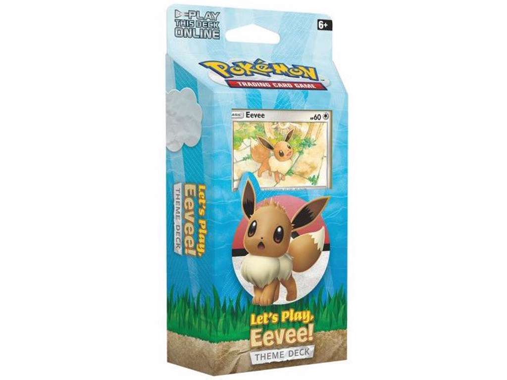 Pokémon Let's Play Eevee theme deck med Eevee