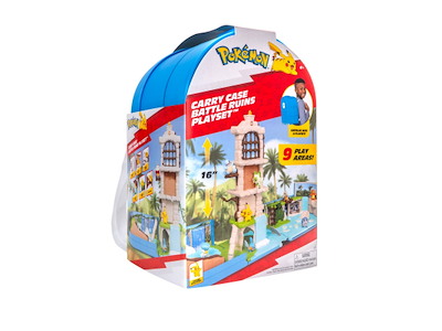 POKÉMON CARRY CASE BATTLE RUINS PLAYSET