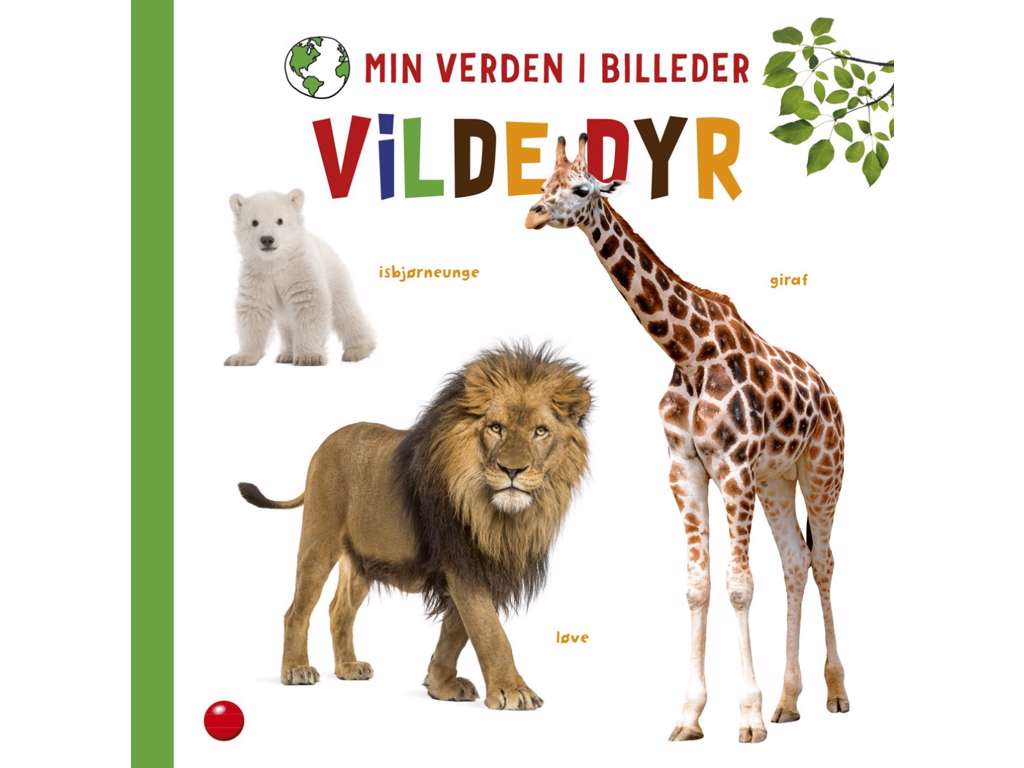 Min verden i billeder: Vilde dyr - børnebog