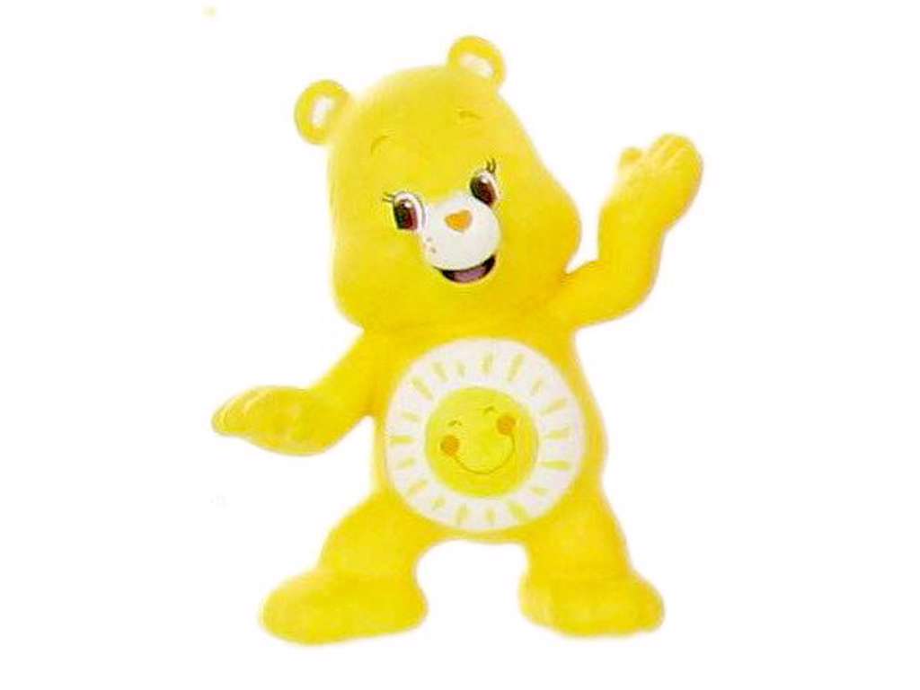 Care Bear minifigur af Funshine Bear på 5.5 cm