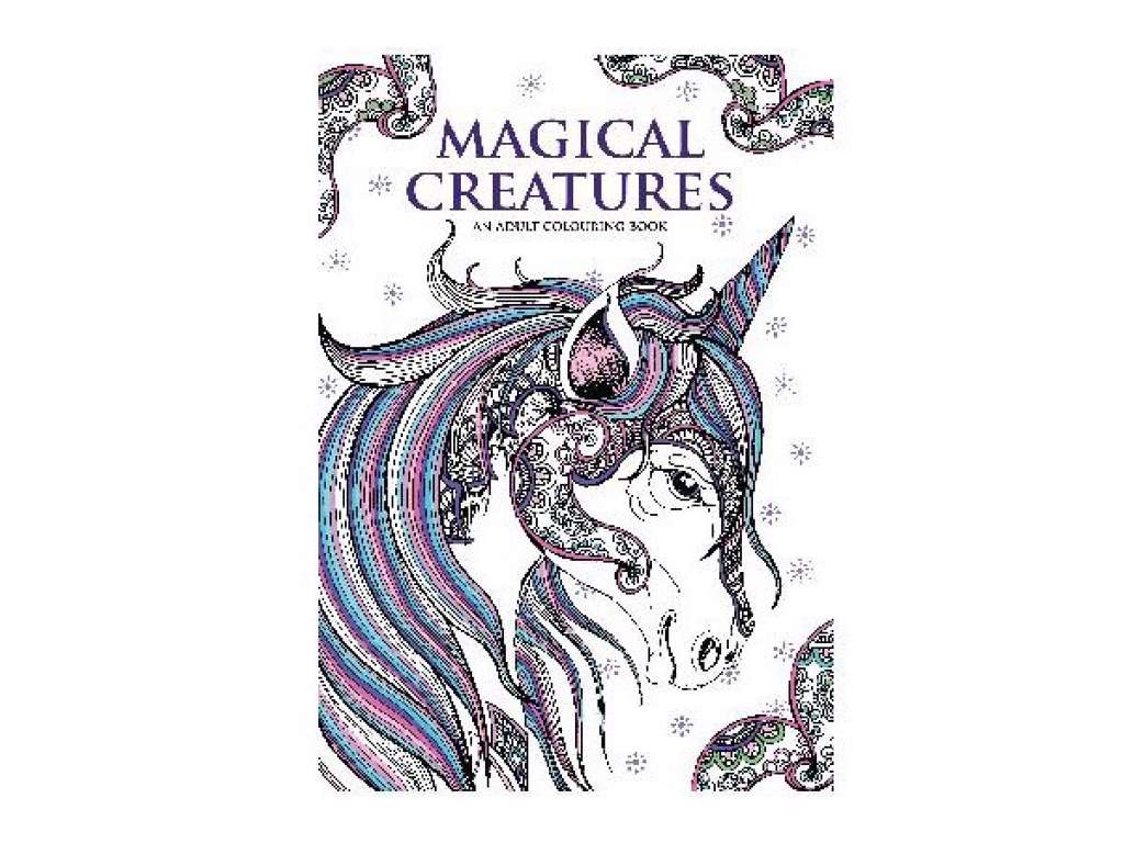 Malebog A4 Magical Creatures 32 sider