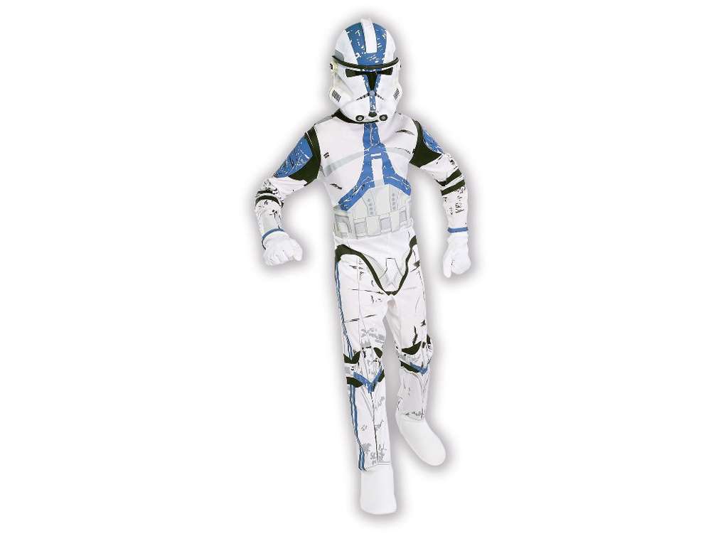 Star Wars Clone Trooper kostume - 3-4 år