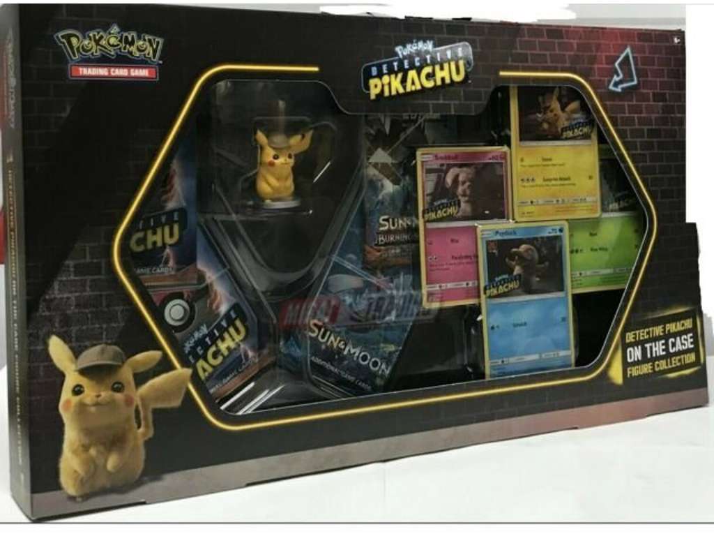 Detektiv Pikachu On the case - figure collection