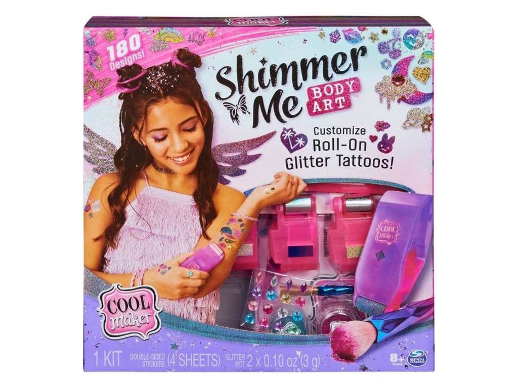 Cool Maker Shimmer Me Body Art - tatoveringssæt