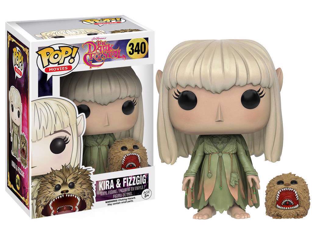 The Dark Crystal POP! vinyl figur af Kira & Fizzgig på 9 cm