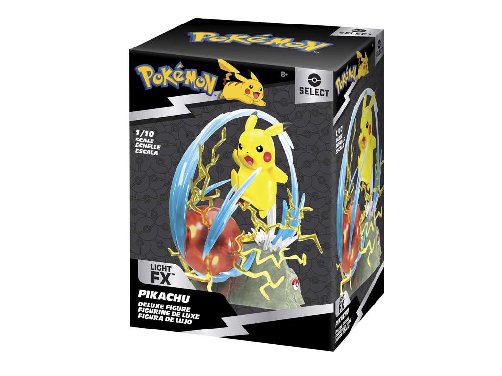 Pokémon Select Deluxe Fig. Pikachu Lys Statue 33 cm