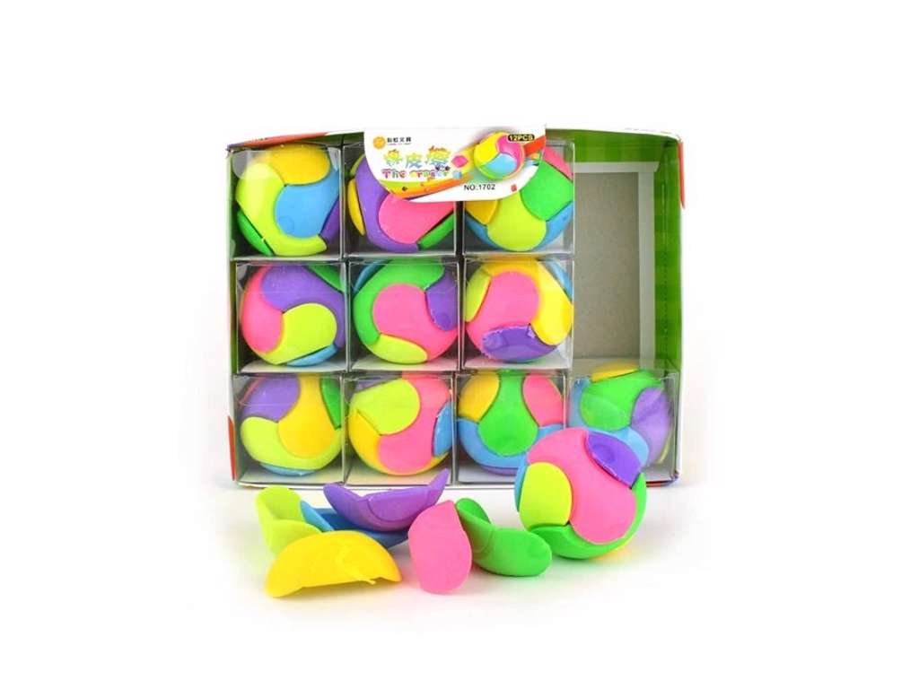 Viskelæder som fodbold puslespil