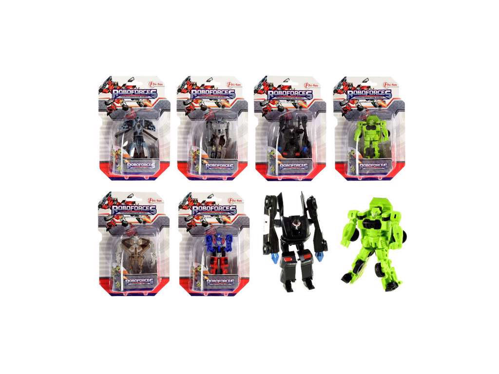 Roboforce transformerende robot på 8 cm