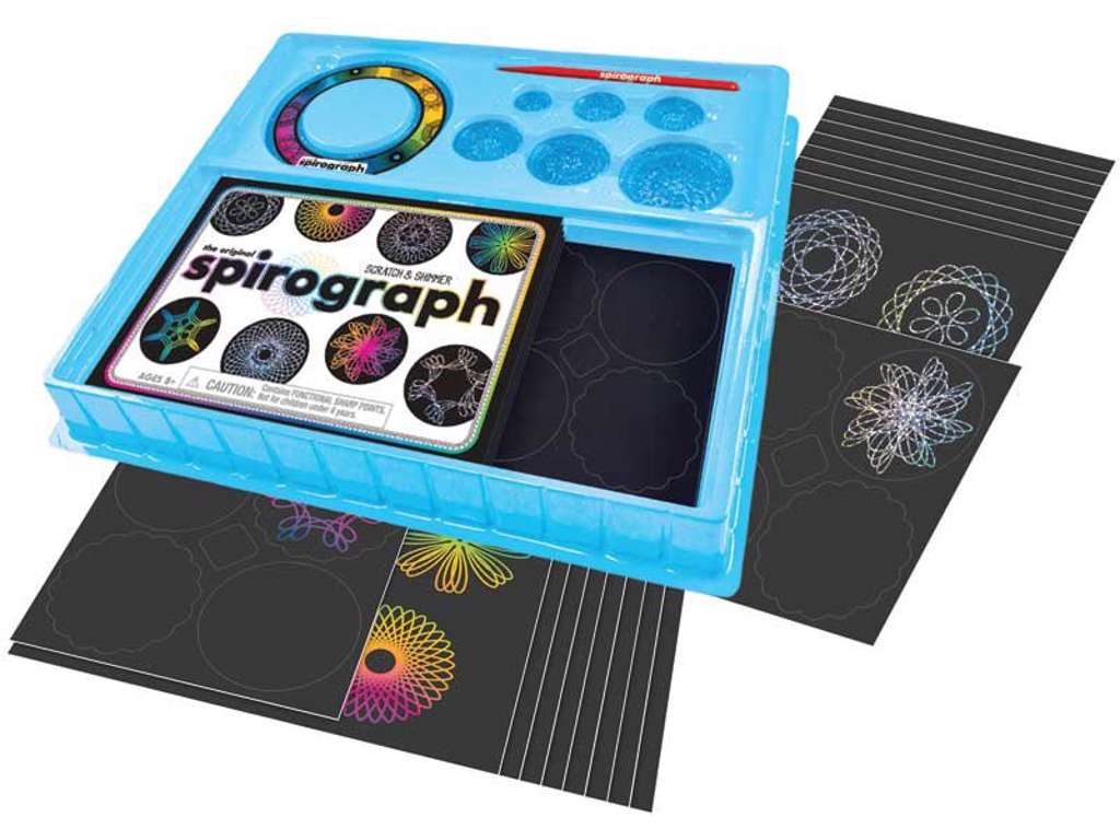 Spirograph - Scratch & Shimmer