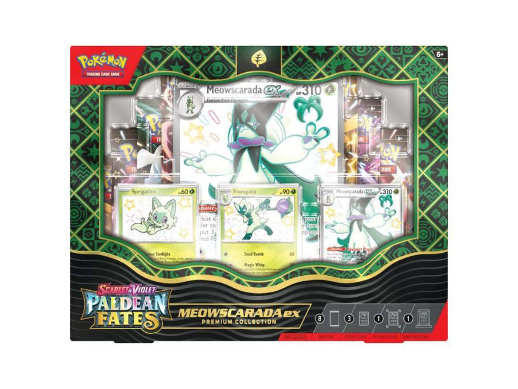 Premium Collection - Meowscarada EX - Paldean Fates - Pokemon kort