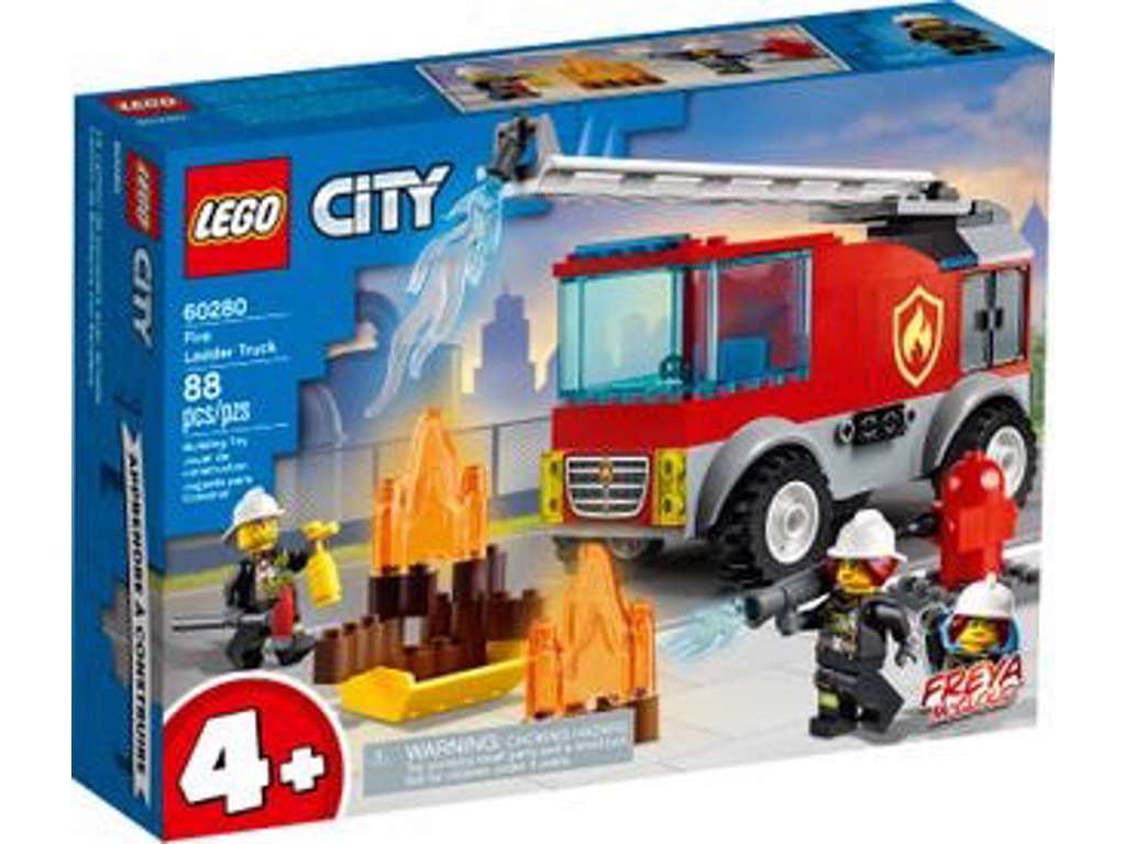 LEGO City Fire - Brandvæsnets stigevogn - 60280