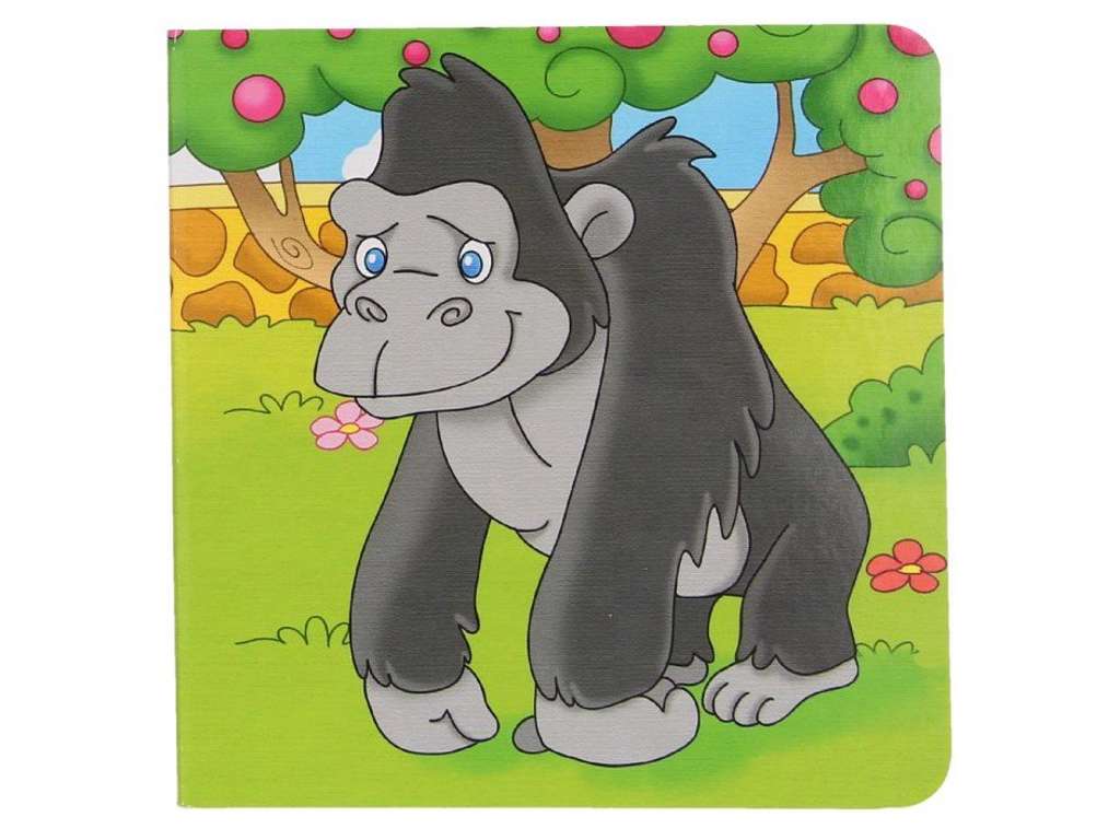 Papbog uden tekst - Livet i Zoo - 10 sider