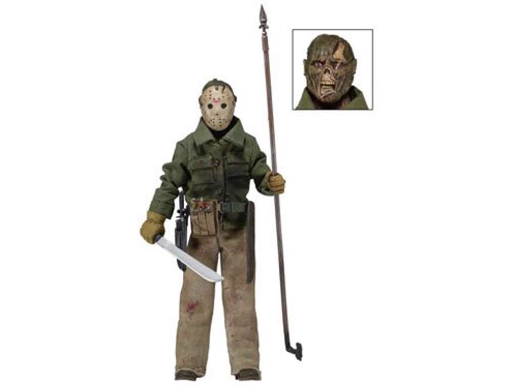 Friday the 13th Part 6 retro action figur af Jason på 20 cm