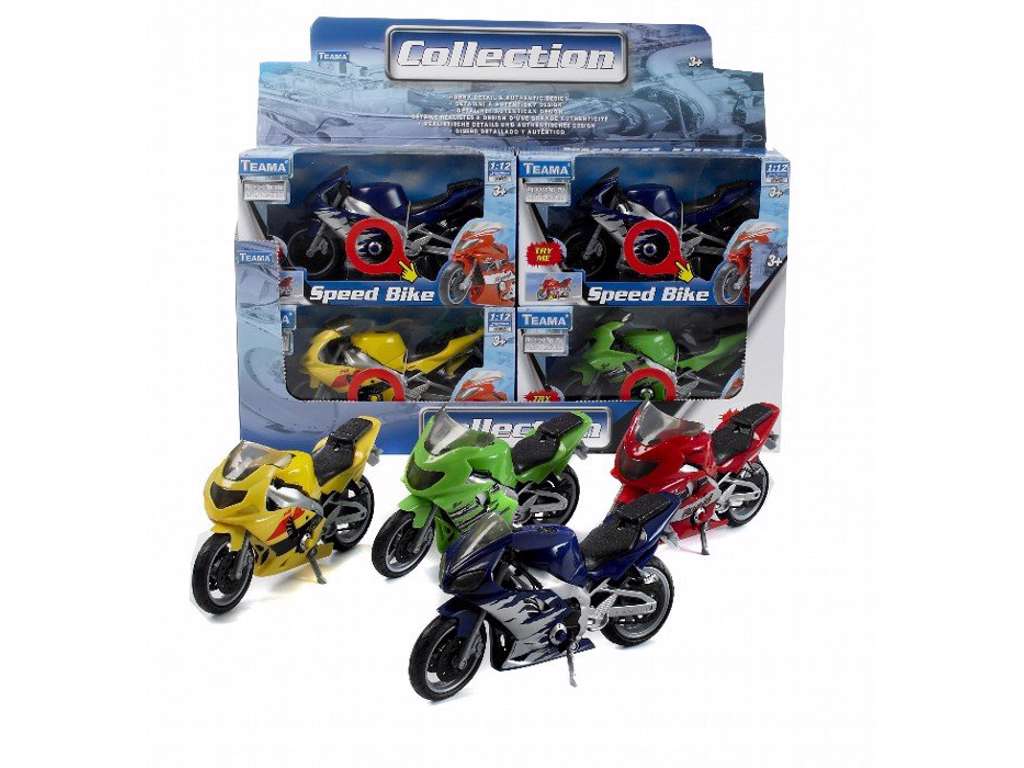 Motorcykel med lyd på 18 cm fra Teama