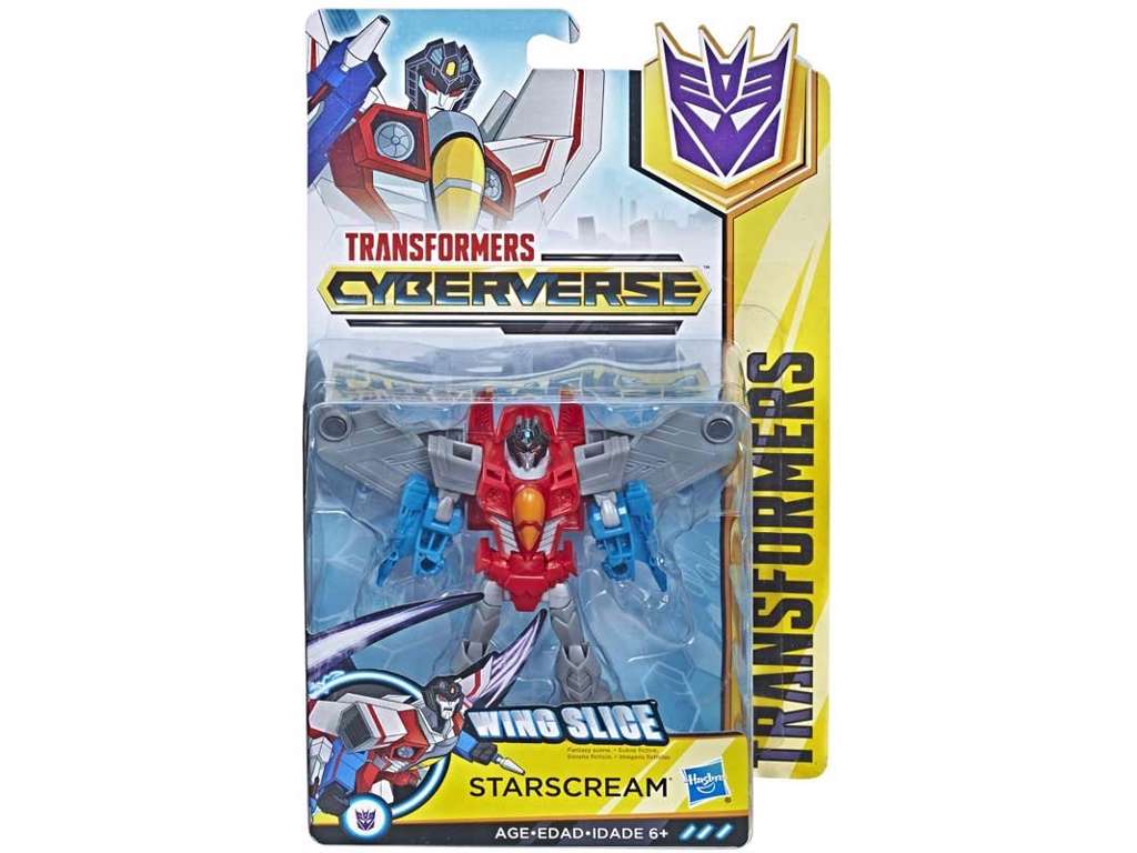 Starscream action figur fra Transformers Cyberverse 12 cm