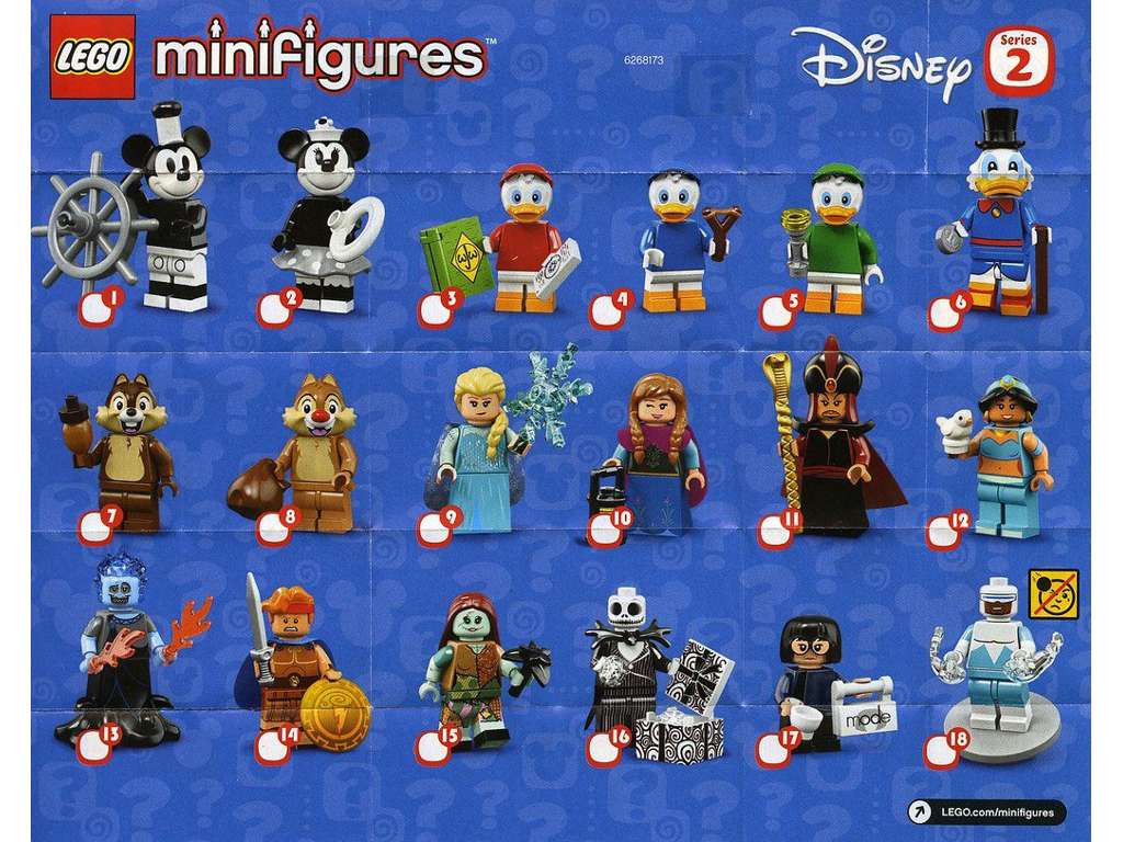 LEGO Minifigurer - Disney/Pixar serie 2 - 71024 - 1 minifigur