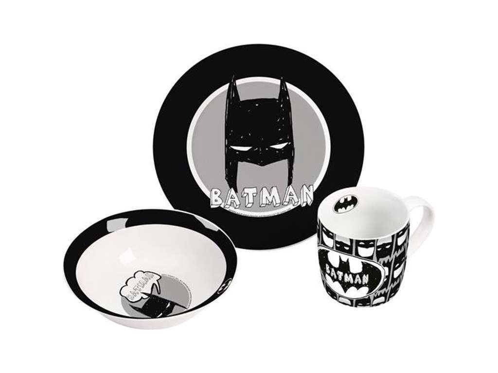 Batman morgenmadssæt med Caped Crusader