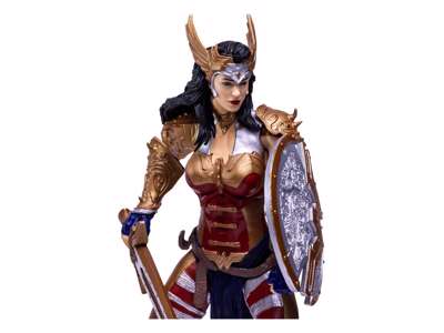 DC Multiverse Wonder Woman Designed by Todd McFarlane (Gold Label) actionfigur på 18 cm