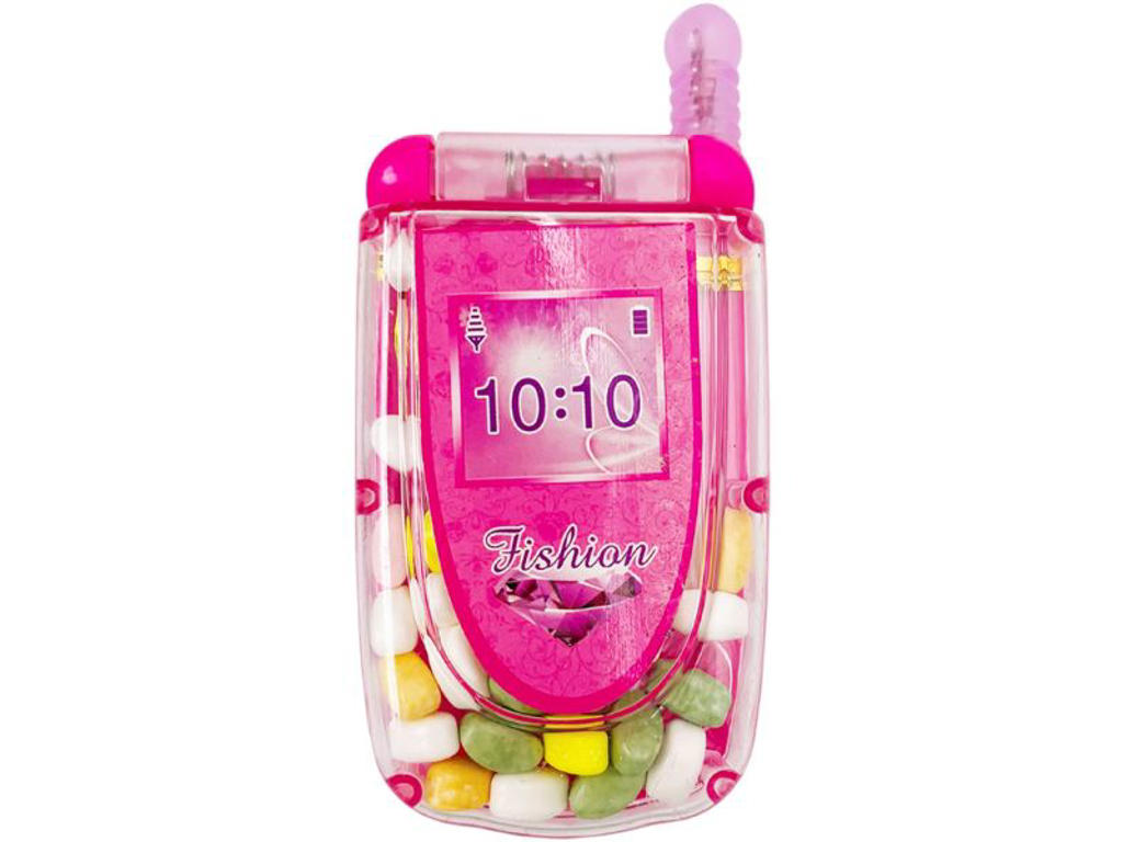 Mobiltelefon med slik - Assorterede farver