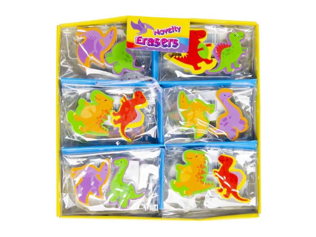 Dino viskelæder 2-pak