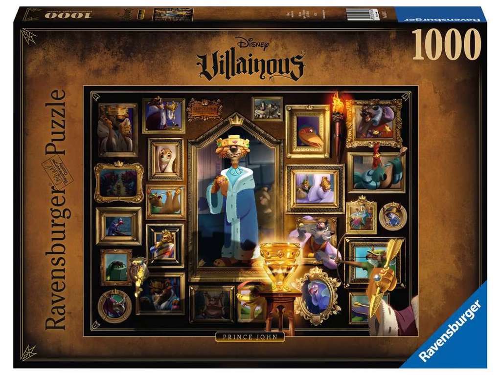 Prins John puslespil på 1000 brikker fra Ravensburger