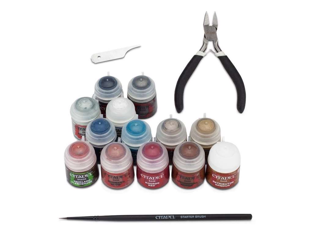 Warhammer AOS begyndersæt med maling og værktøj