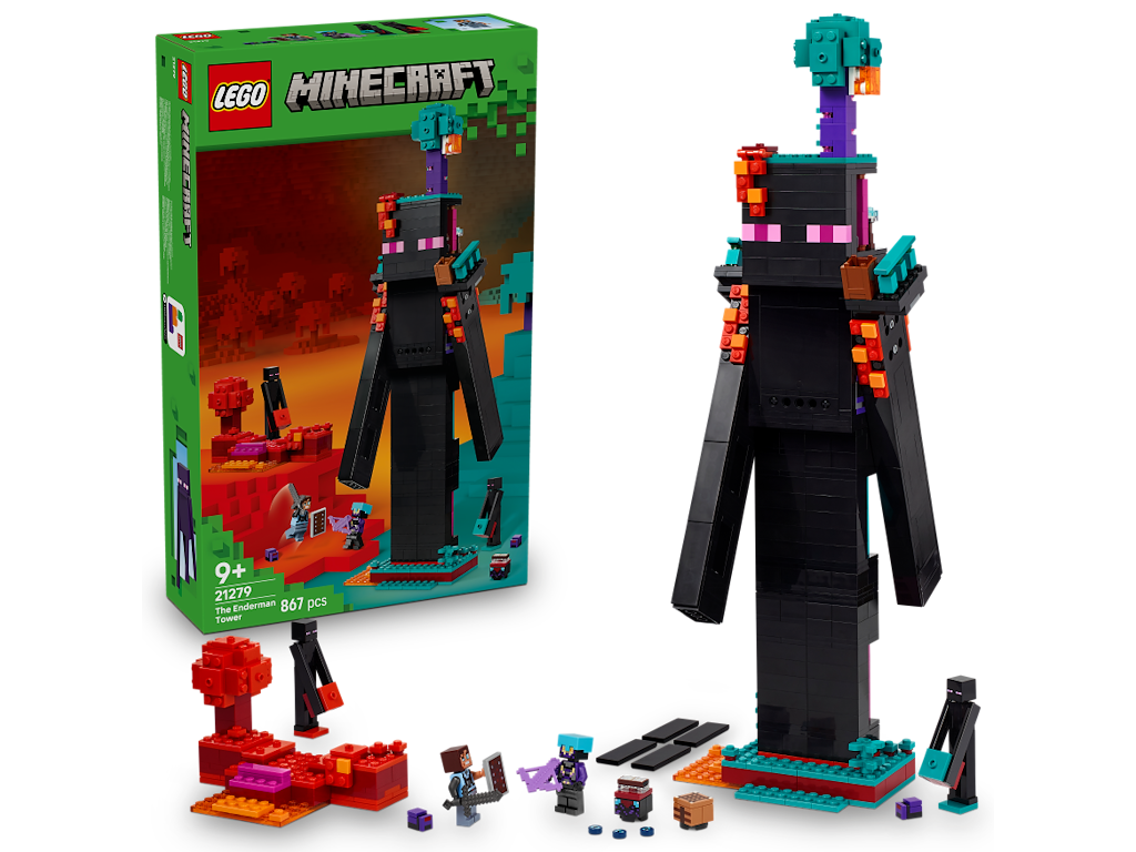 Enderman-tårnet - 21279 - LEGO Minecraft