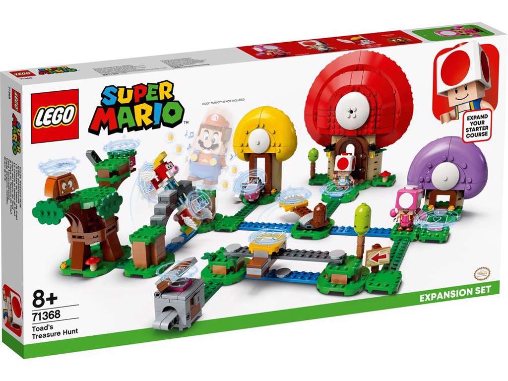 LEGO Super Mario - Toads skattejagt – udvidelsessæt - 71368