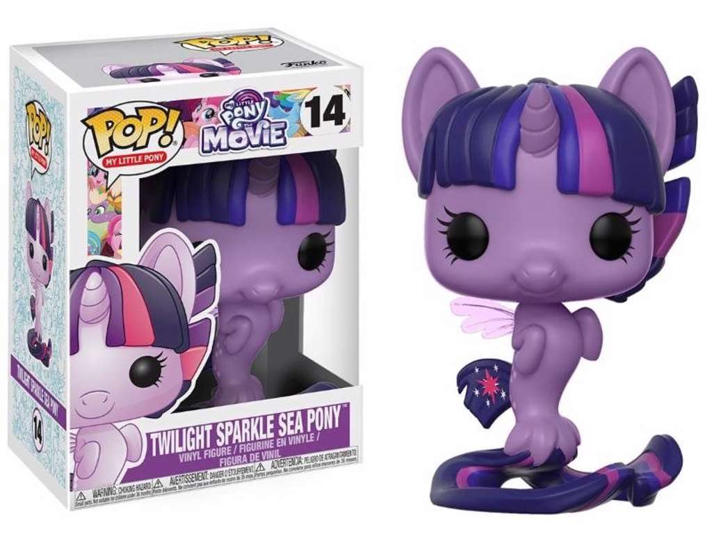 My Little Pony Movie POP! vinyl figur af Twilight Sparkle Sea Pony på 9 cm