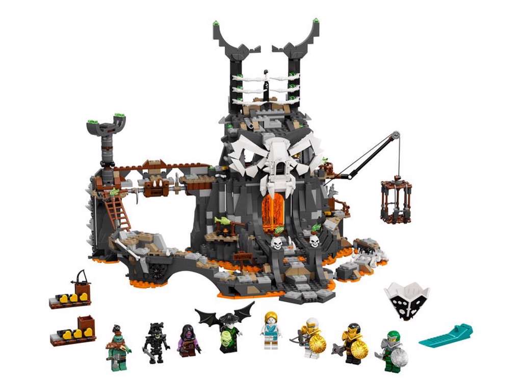 LEGO Ninjago - Kranietroldmandens fangekældre - 71722