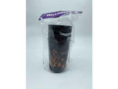 Halloween krus - sort - 4 pak