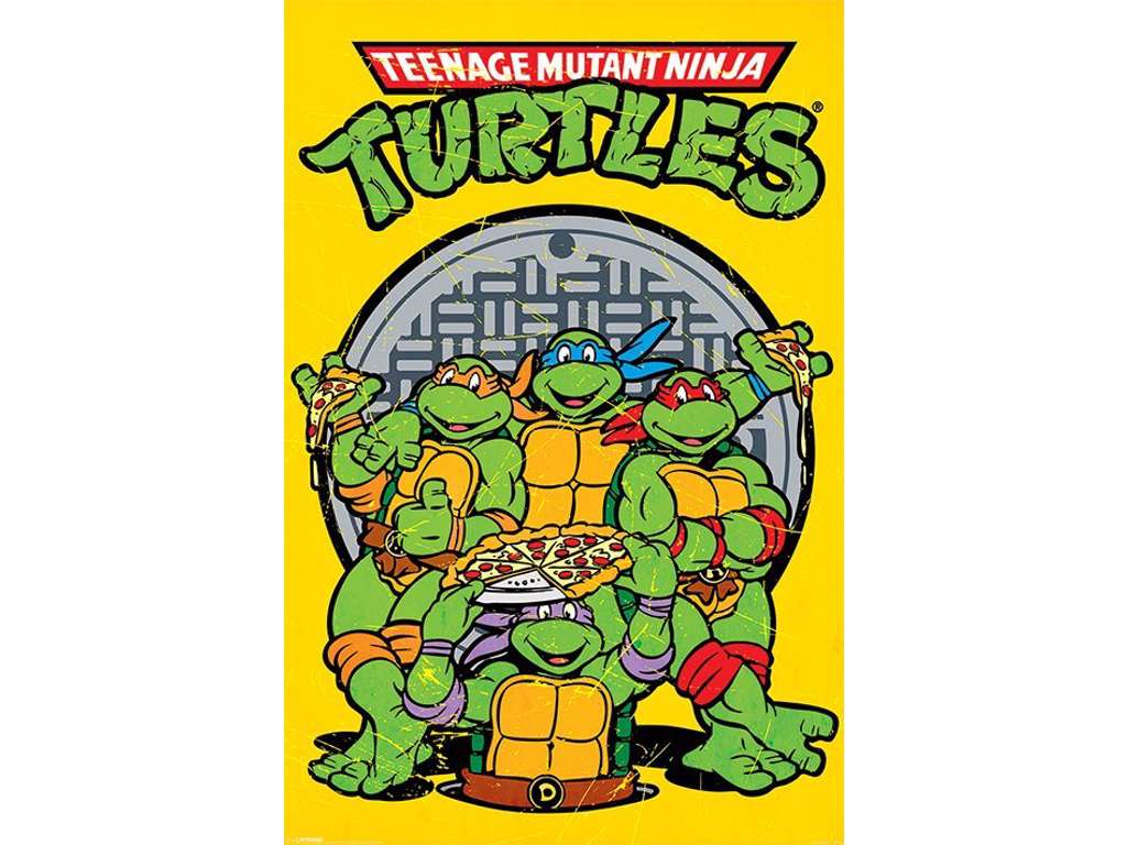 TMNT plakat 61 x 91 - 228