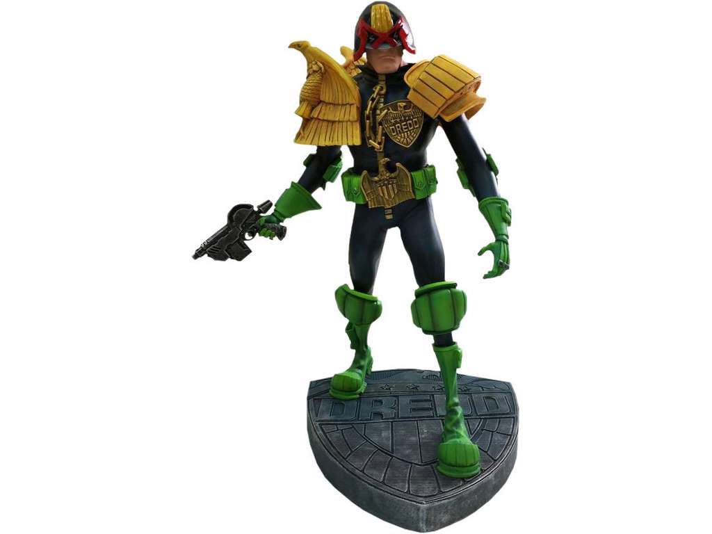 Judge Dredd PVC statue af Judge Dredd på 30 cm
