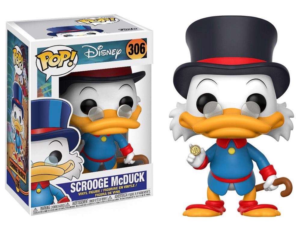 DuckTales POP! vinyl figur af Scrooge McDuck på 9 cm