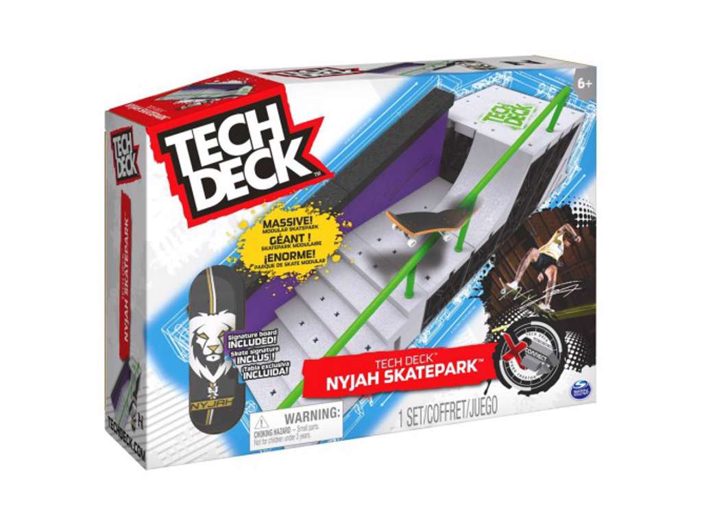 Tech Deck Nyjah Huston skatepark