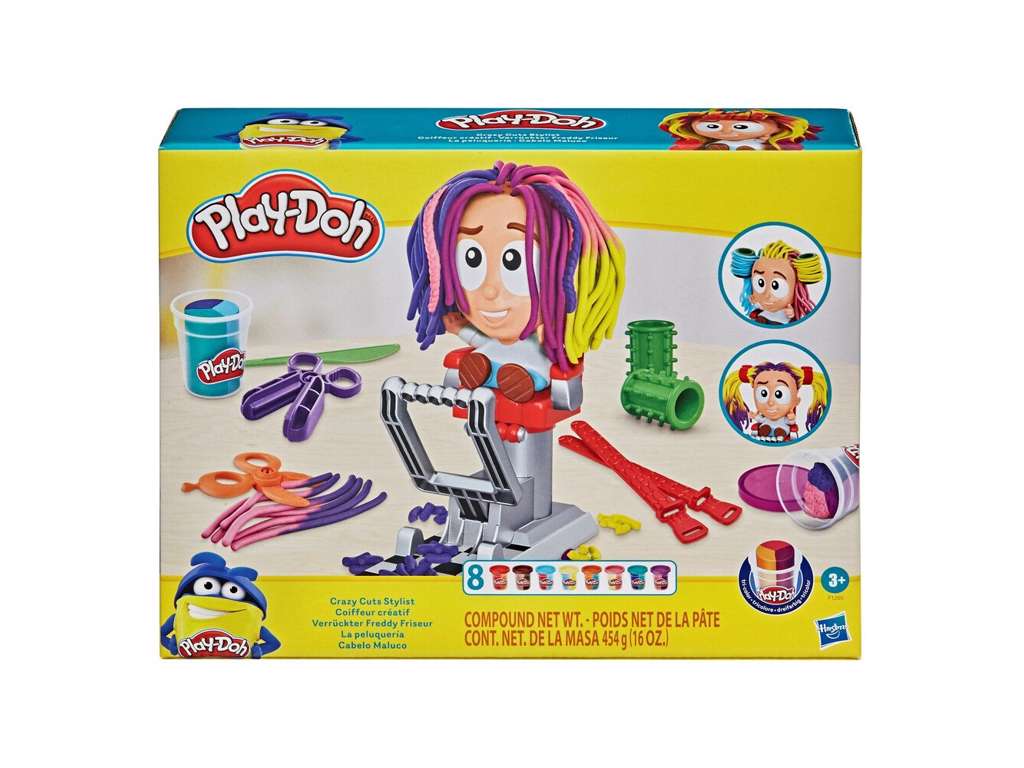 Play-Doh Crazy Cuts Stylist - Frisørsalon Modellervokssæt