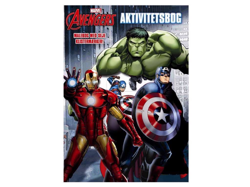 Marvel Avengers - aktivitetsbog