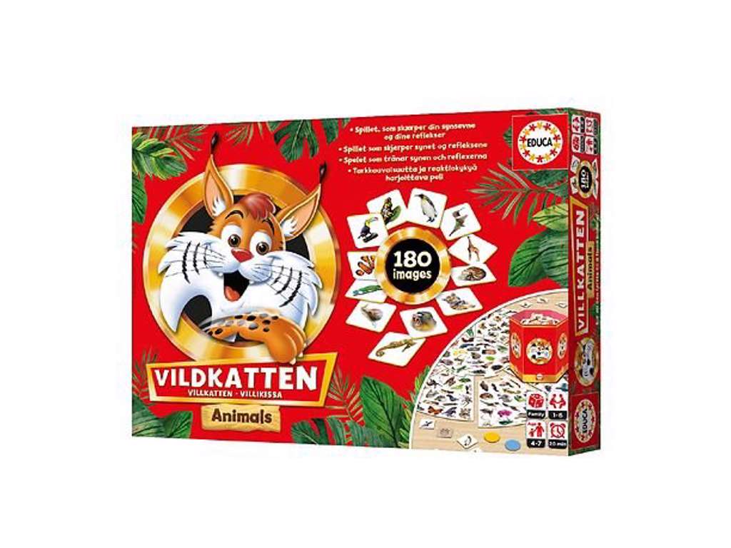 Vildkatten Animals - brætspil