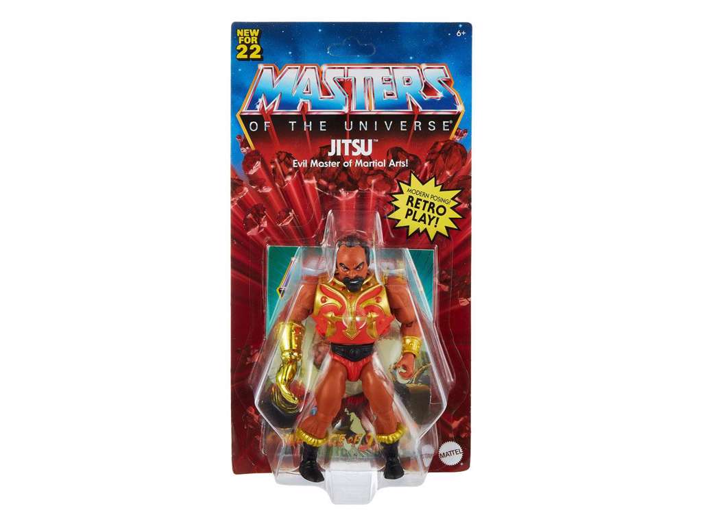 Masters of the Universe Origins Actionfigur af Jitsu på 14 cm
