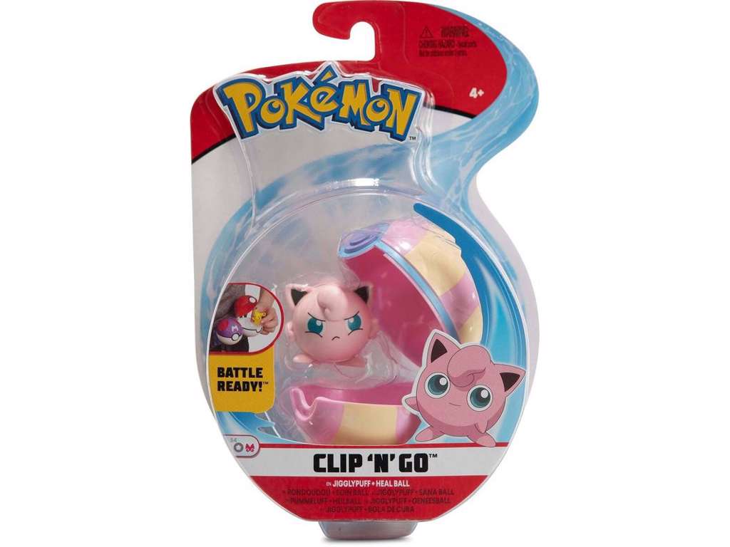 Pokémon Clip N Go - Jigglypuff