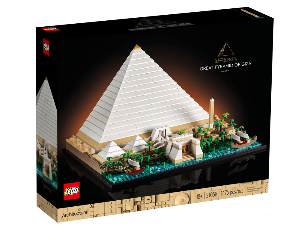 LEGO Architecture - Den store pyramide i Giza - 21058