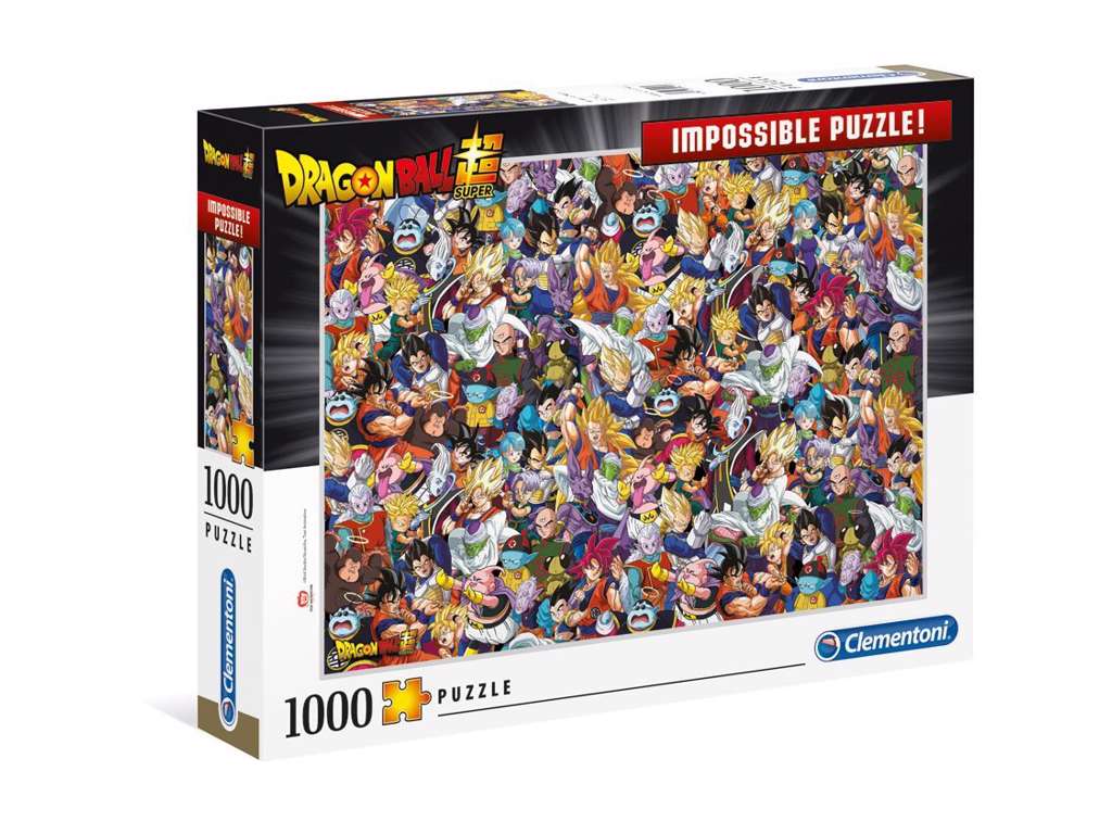 Dragon Ball Super Impossible puslespil med 1000 brikker - karakterer