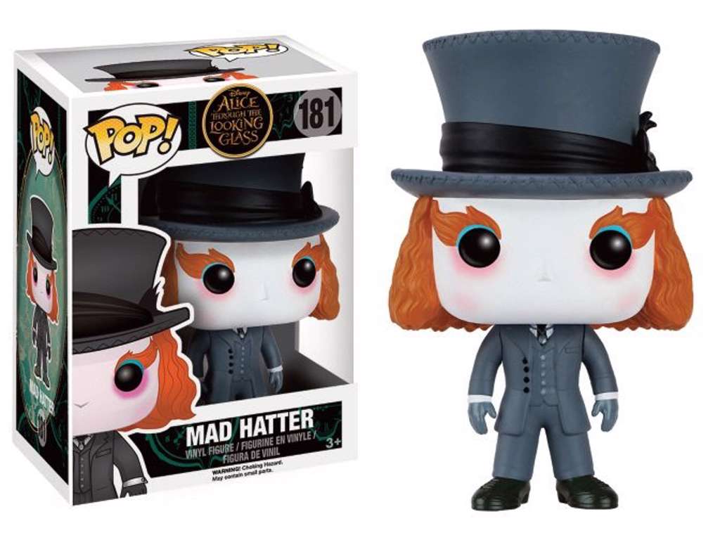 Alice Through the Looking Glass POP! vinyl figur af Mad Hatter på 9 cm