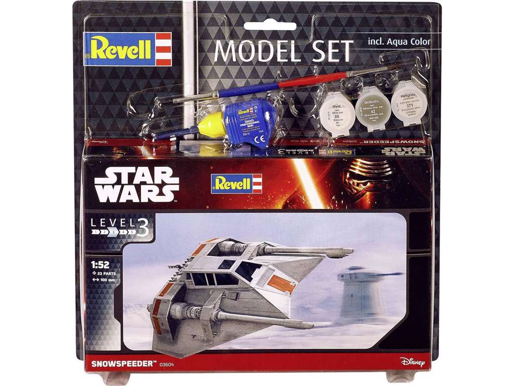 Snowspeeder 1:52 model kit fra Revell
