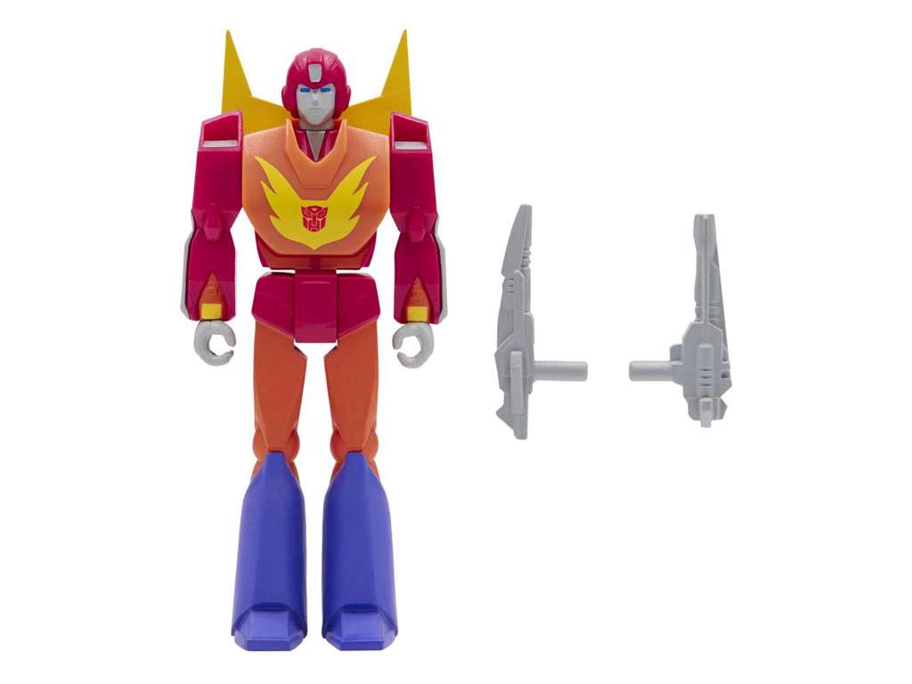 Transformers ReAction Wave 4 Hot Rod actionfigur på 10 cm