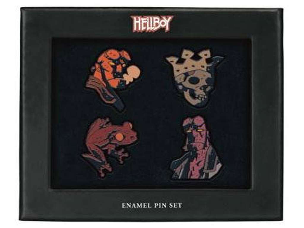 Hellboy 4-pak pins