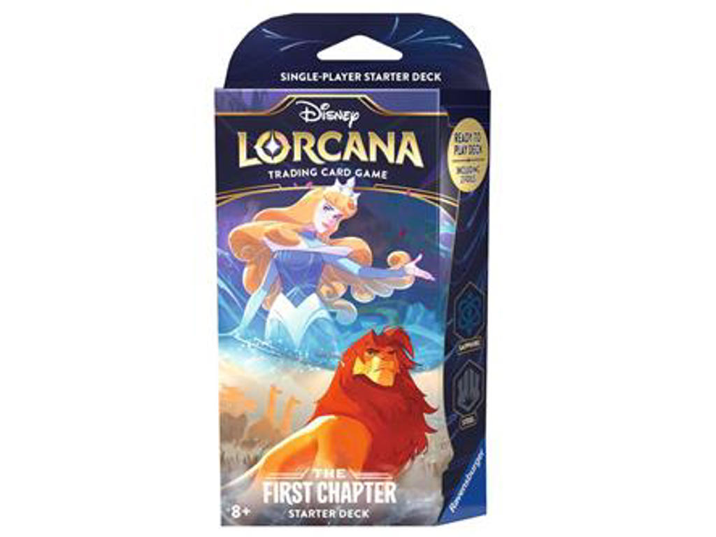 Aurora & Simba (Sapphire/Steel) - First Chapter Starter deck - Disney Lorcana
