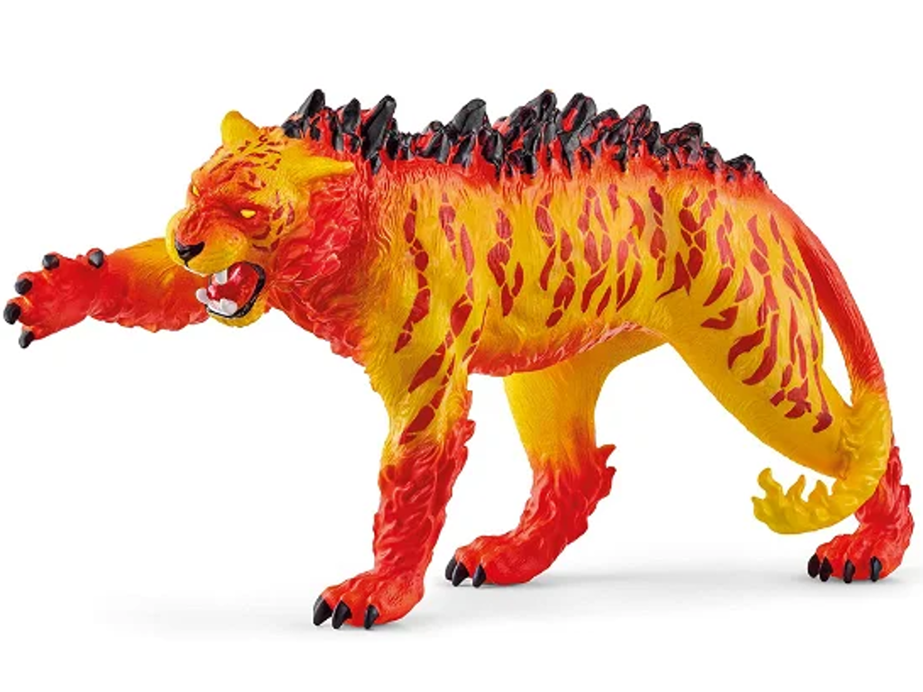 Lava Tiger Eldrador creatures - Schleich 70148