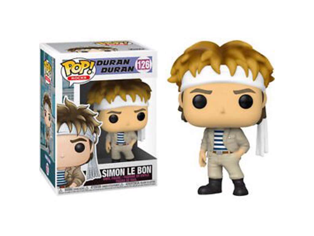 Duran Duran POP! vinyl figur af Simon Le Bon på 9 cm